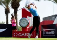 Paige Spiranac, 2019 Omega Dubai Moonlight Classic (Image via Getty).
